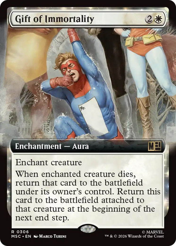Gift of Immortality (Extended Art) [Marvel Super Heroes Commander] | Exor Games Truro