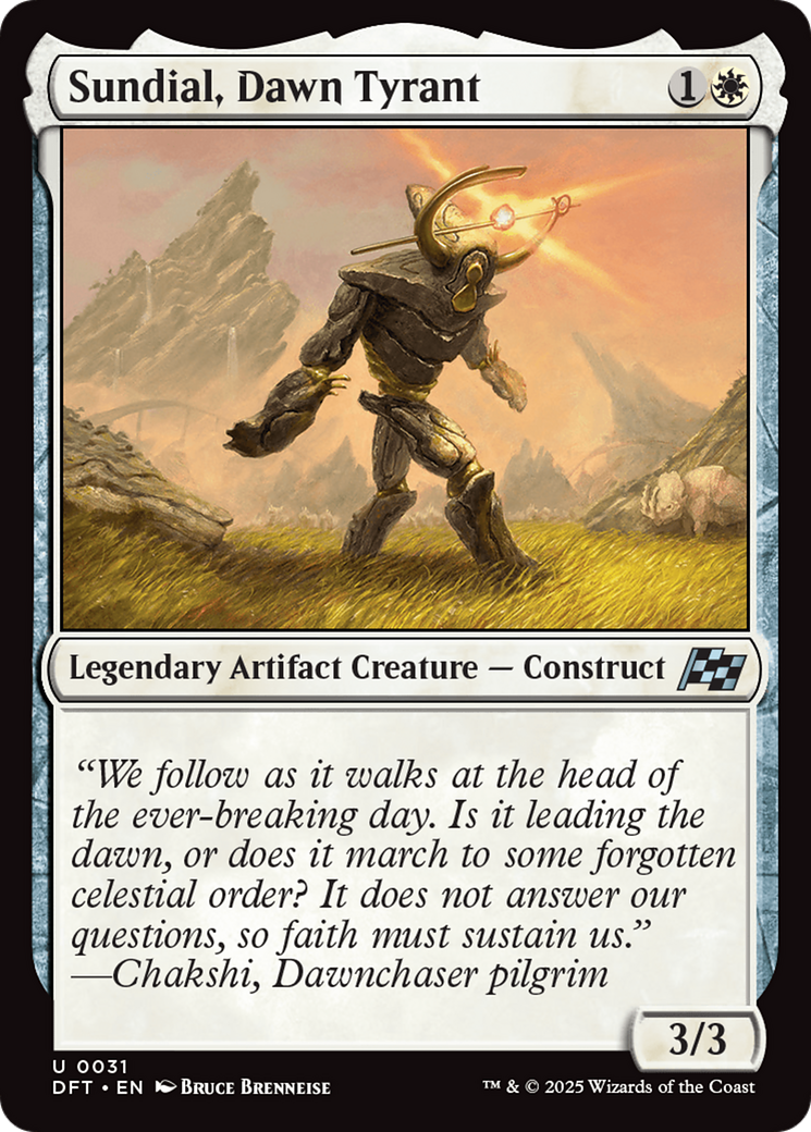 Sundial, Dawn Tyrant [Aetherdrift] | Exor Games Truro