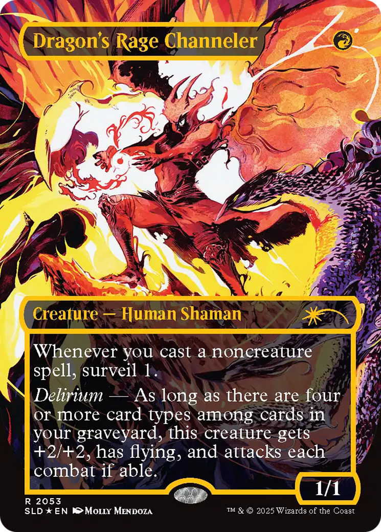 Dragon's Rage Channeler (2053) (Raised Foil) [Secret Lair Drop Series] | Exor Games Truro