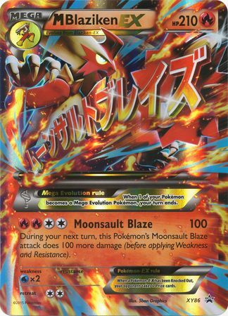 M Blaziken EX (XY86) (Jumbo Card) [XY: Black Star Promos] | Exor Games Truro