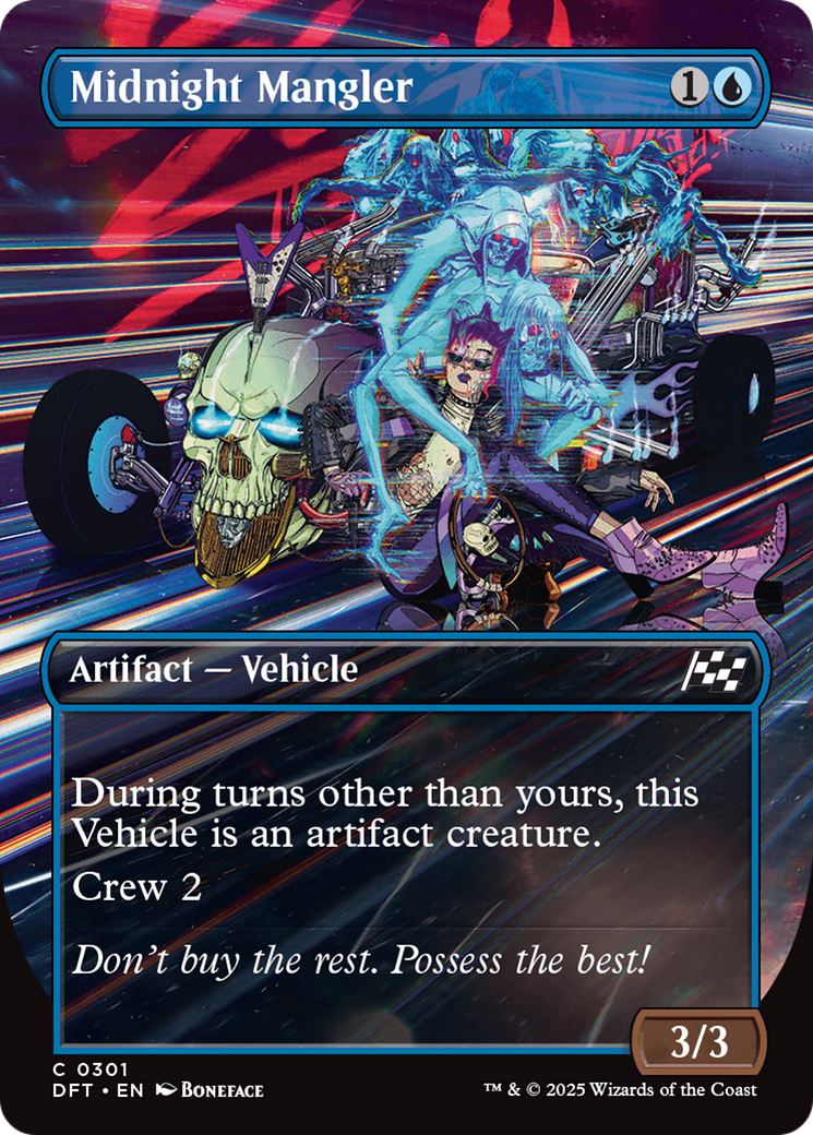 Midnight Mangler (Borderless) [Aetherdrift] | Exor Games Truro