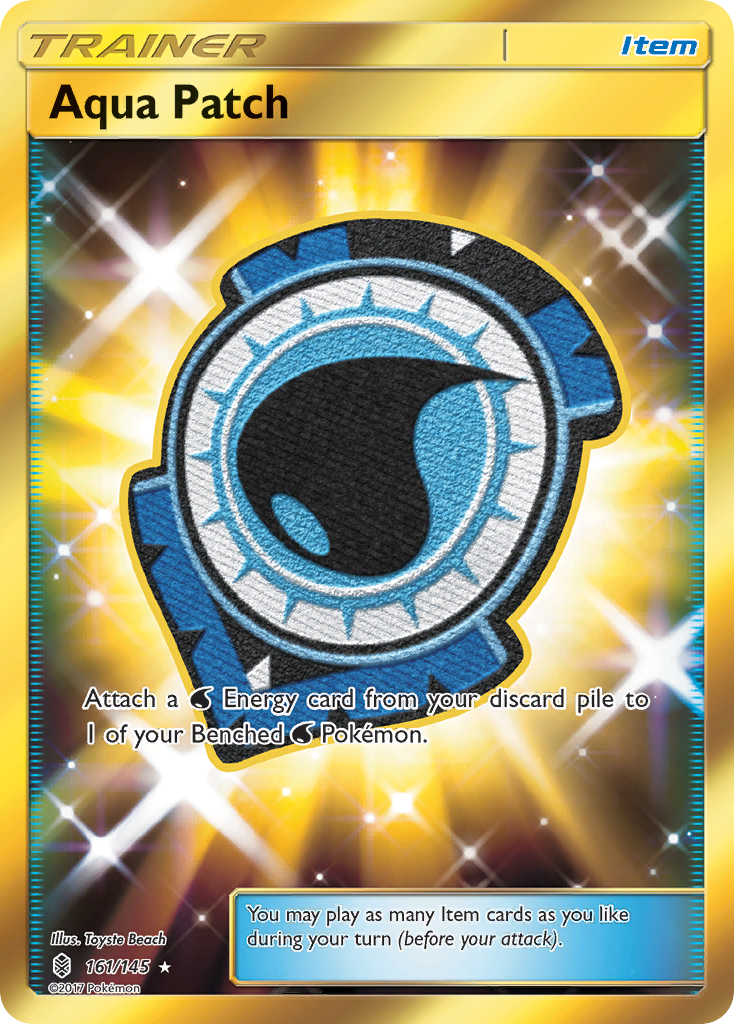 Aqua Patch (161/145) [Sun & Moon: Guardians Rising] | Exor Games Truro