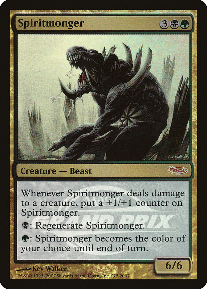 Spiritmonger (Grand Prix) [Grand Prix Promos] | Exor Games Truro