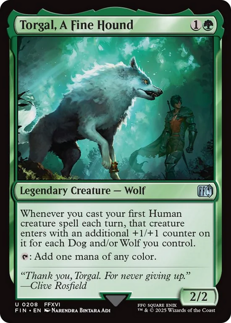 Torgal, A Fine Hound [FINAL FANTASY] | Exor Games Truro