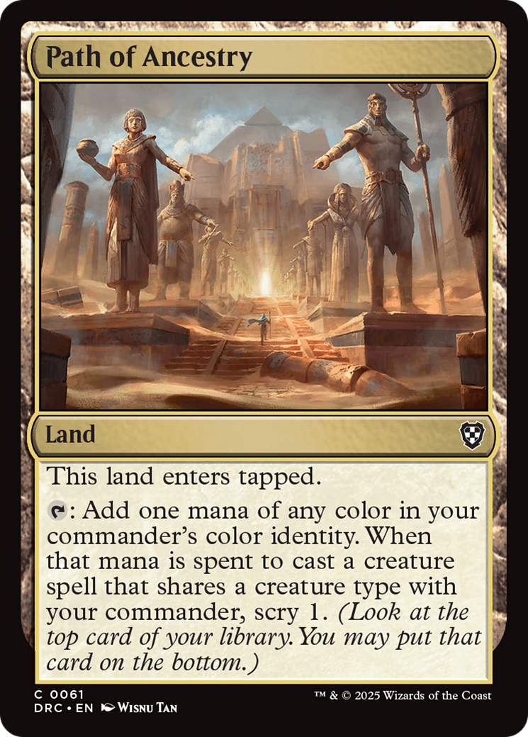 Path of Ancestry [Aetherdrift Commander] | Exor Games Truro