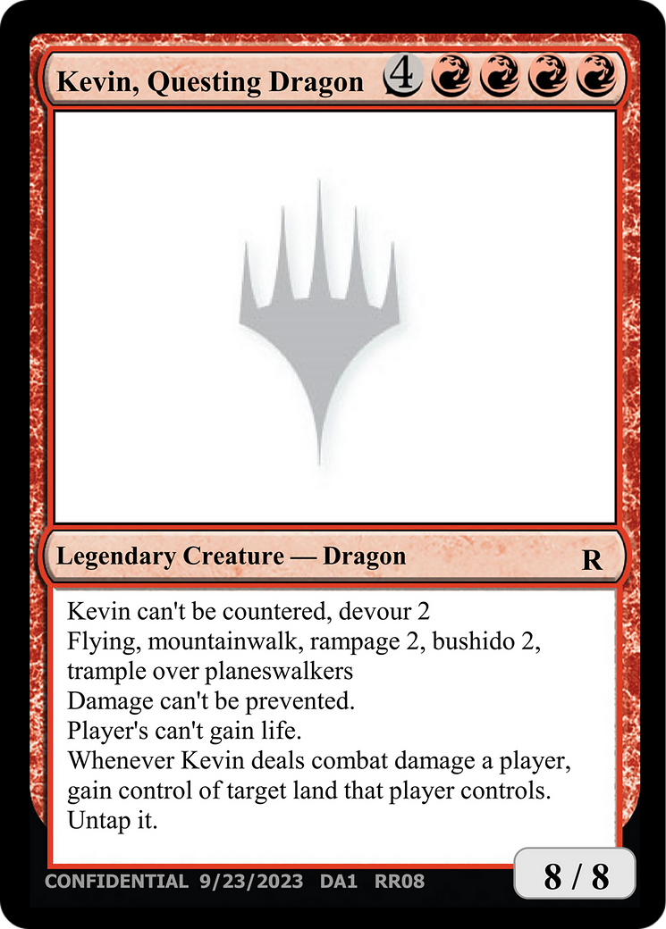 Kevin, Questing Dragon [Unknown Event] | Exor Games Truro