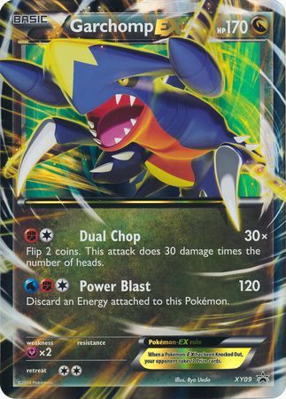 Garchomp EX (XY09) (Jumbo Card) [XY: Black Star Promos] | Exor Games Truro