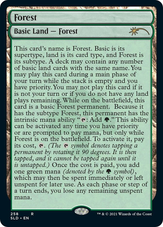 Forest (258) [Secret Lair Drop Series] | Exor Games Truro