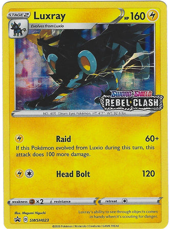 Luxray (SWSH023) (Prerelease Promo) [Sword & Shield: Black Star Promos] | Exor Games Truro