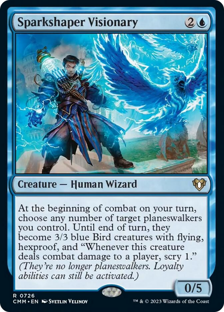 Sparkshaper Visionary [Commander Masters] | Exor Games Truro