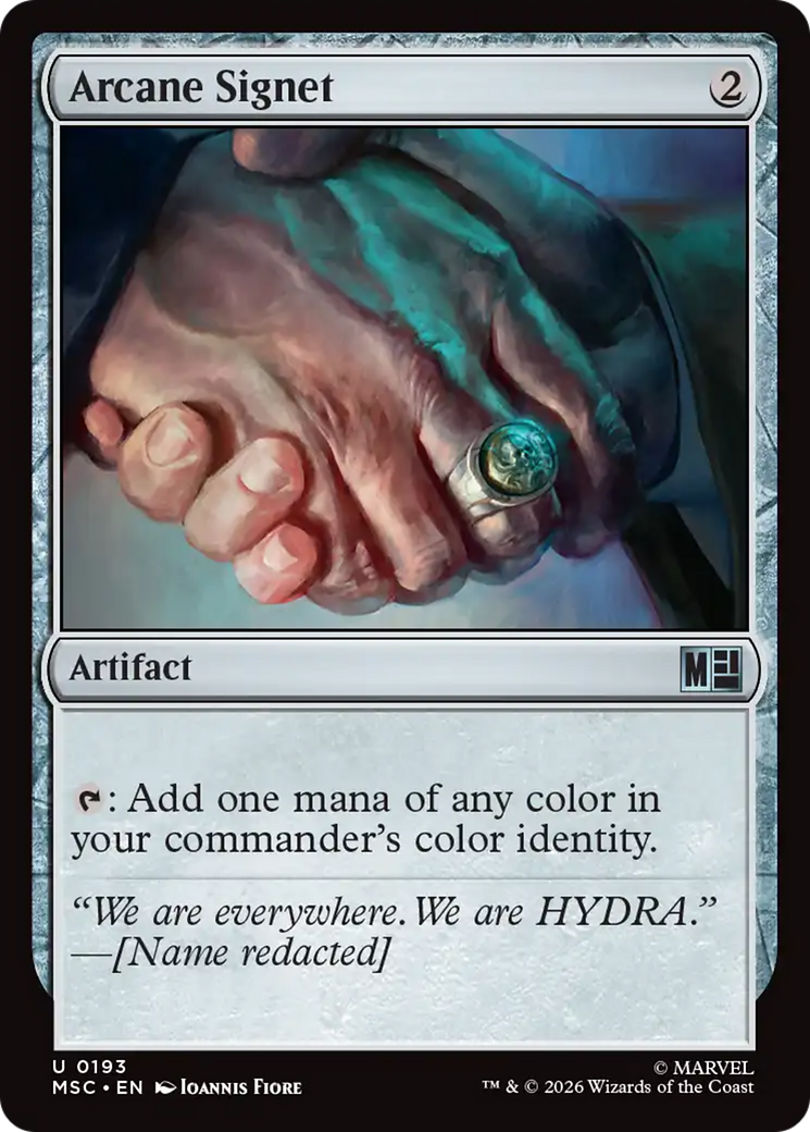 Arcane Signet (0193) [Marvel Super Heroes Commander] | Exor Games Truro