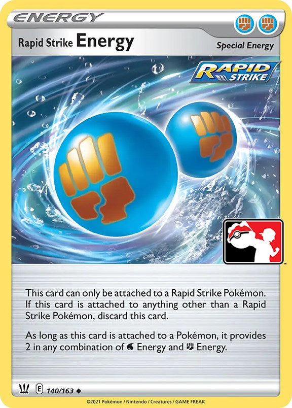 Rapid Strike Energy (140/163) [Prize Pack Series Two] | Exor Games Truro