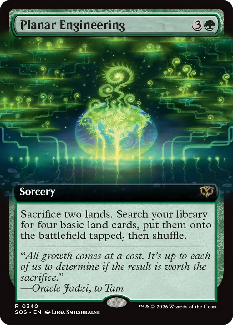 Planar Engineering (Extended Art) [Secrets of Strixhaven] | Exor Games Truro