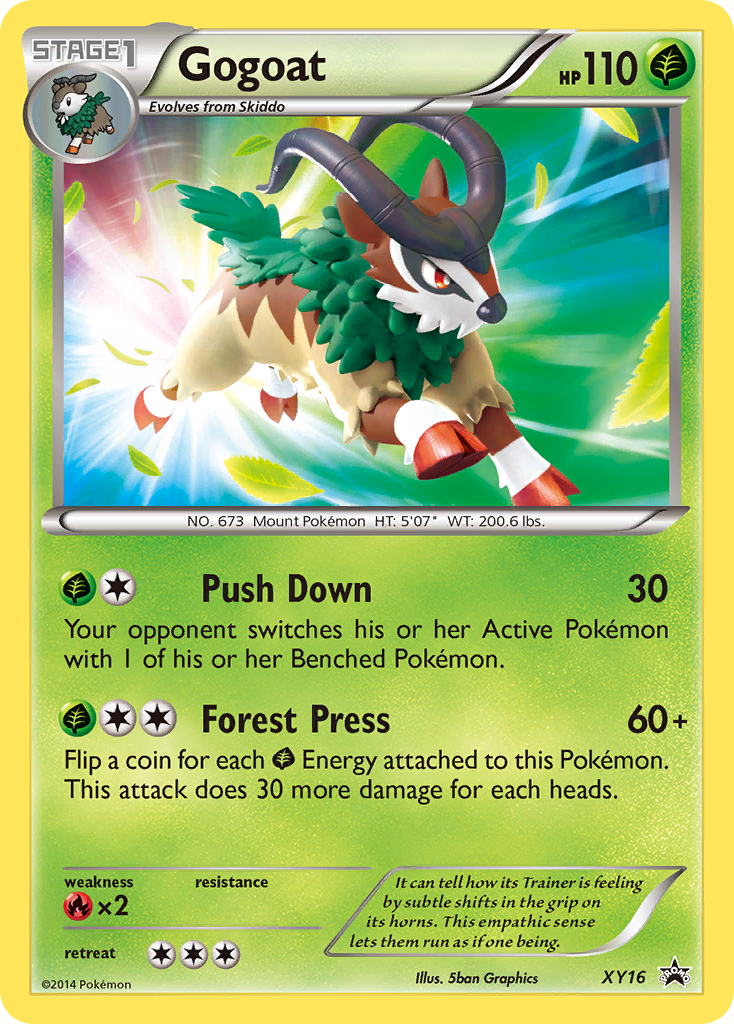 Gogoat (XY16) [XY: Black Star Promos] | Exor Games Truro