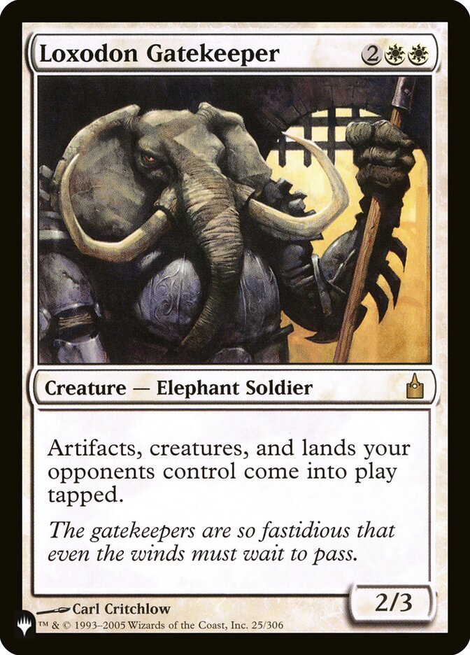 Loxodon Gatekeeper [The List] | Exor Games Truro