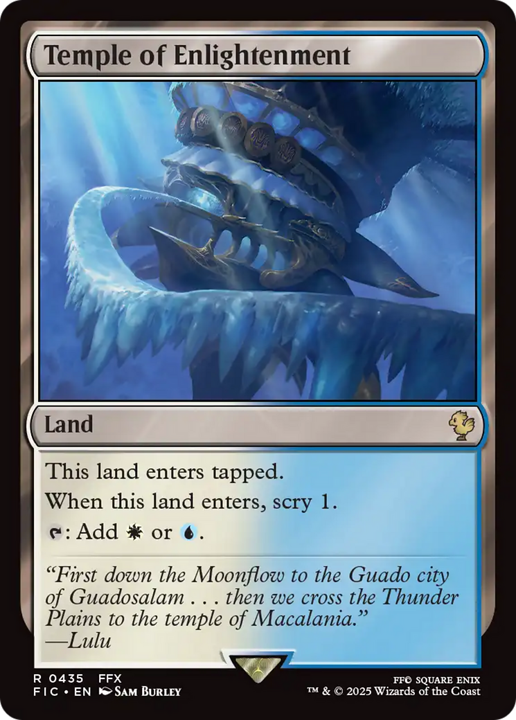 Temple of Enlightenment [FINAL FANTASY Commander] | Exor Games Truro