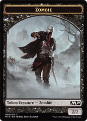 Zombie // Thopter Double-Sided Token (Game Night) [Core Set 2019 Tokens] | Exor Games Truro