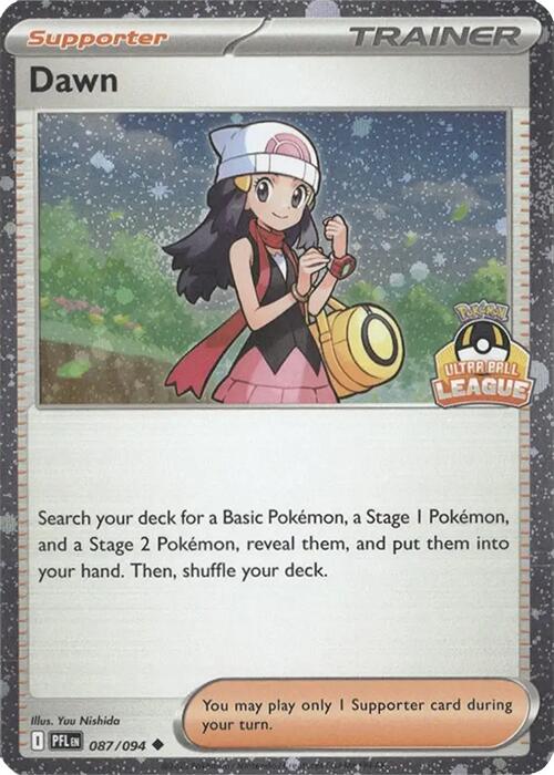 Dawn (087/094) (Ultra Ball League) [League & Championship Cards] | Exor Games Truro