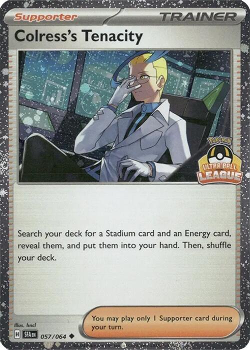 Colress's Tenacity (057/064) (Ultra Ball League) [League & Championship Cards] | Exor Games Truro