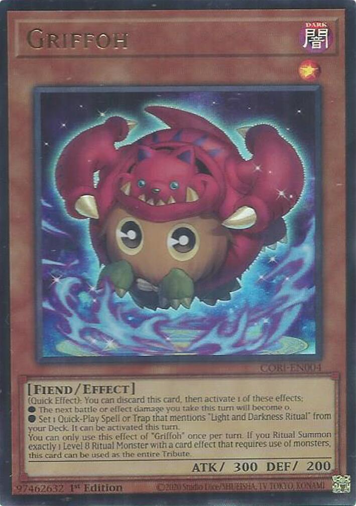 Griffoh [CORI-EN004] Ultra Rare | Exor Games Truro