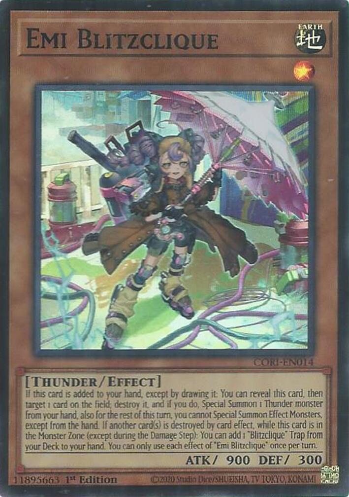 Emi Blitzclique [CORI-EN014] Super Rare | Exor Games Truro