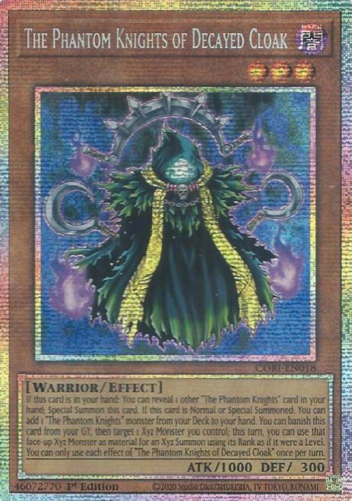 The Phantom Knights of Decayed Cloak (Starlight Rare) [CORI-EN018] Starlight Rare | Exor Games Truro