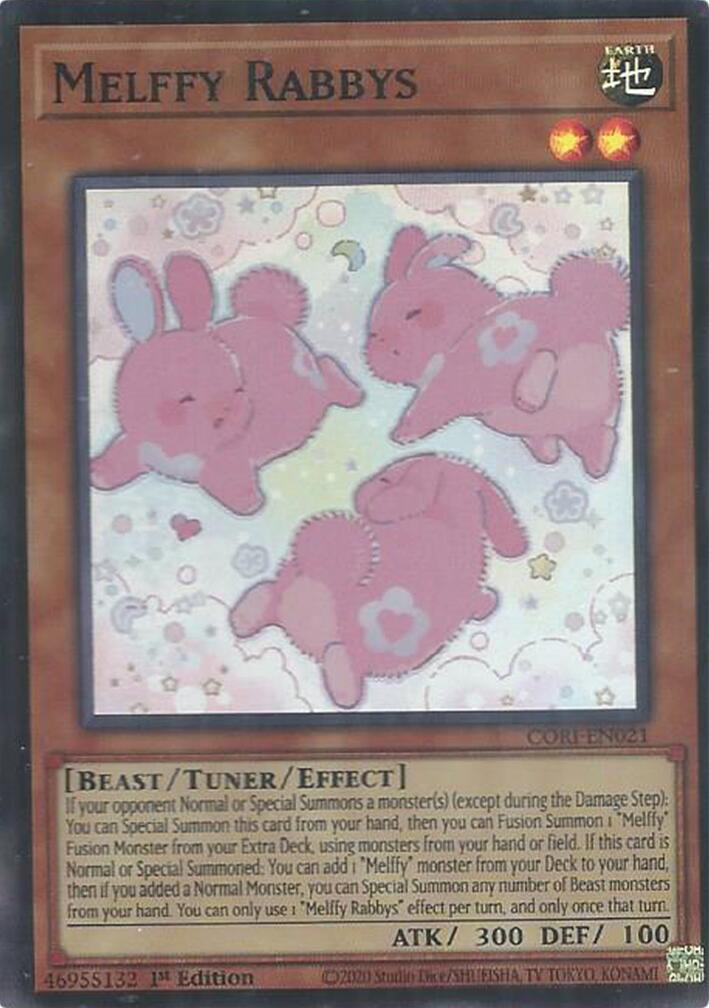 Melffy Rabbys [CORI-EN021] Super Rare | Exor Games Truro