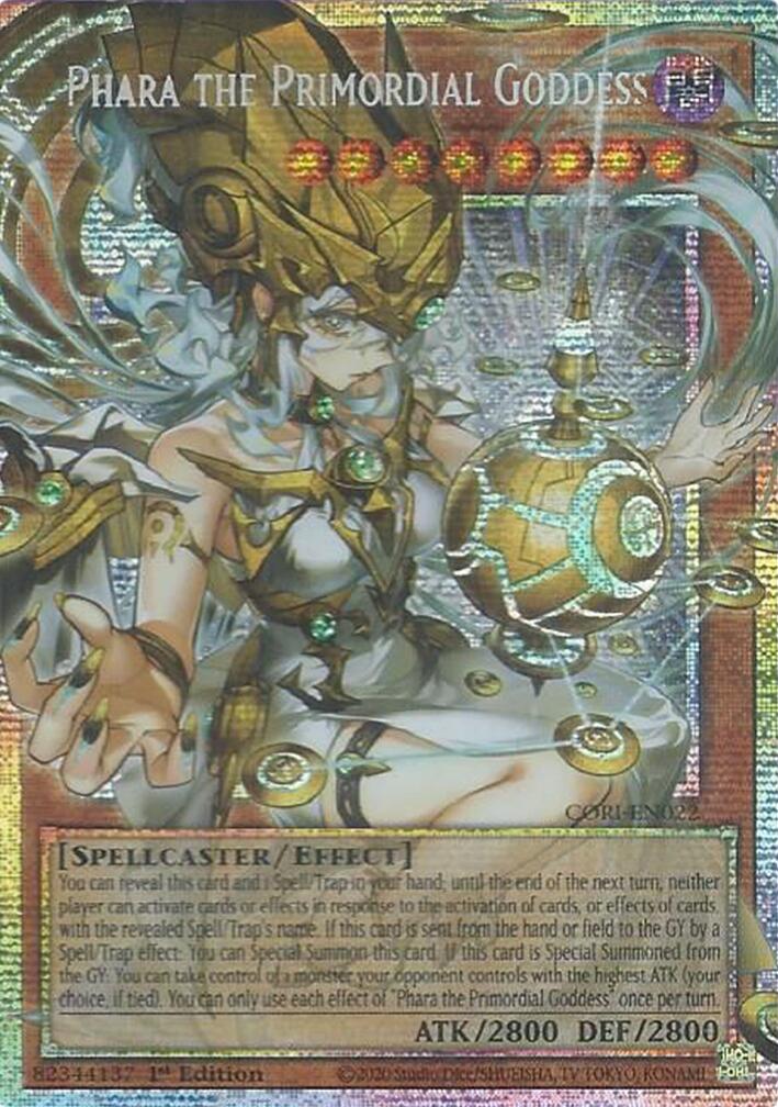 Phara the Primordial Goddess (Starlight Rare) (Extended Art) [CORI-EN022] Starlight Rare | Exor Games Truro