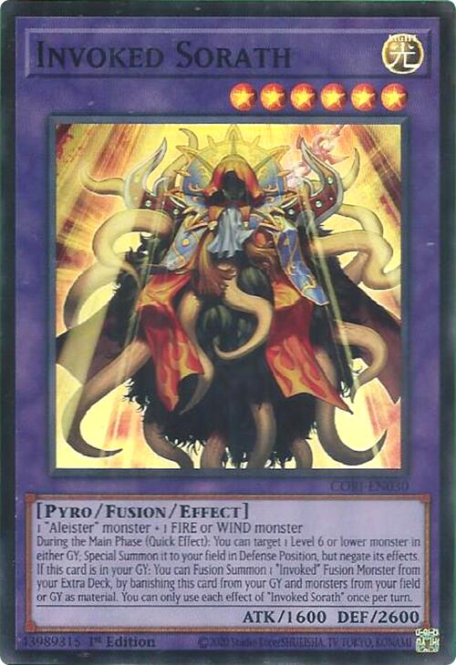 Invoked Sorath [CORI-EN030] Super Rare | Exor Games Truro