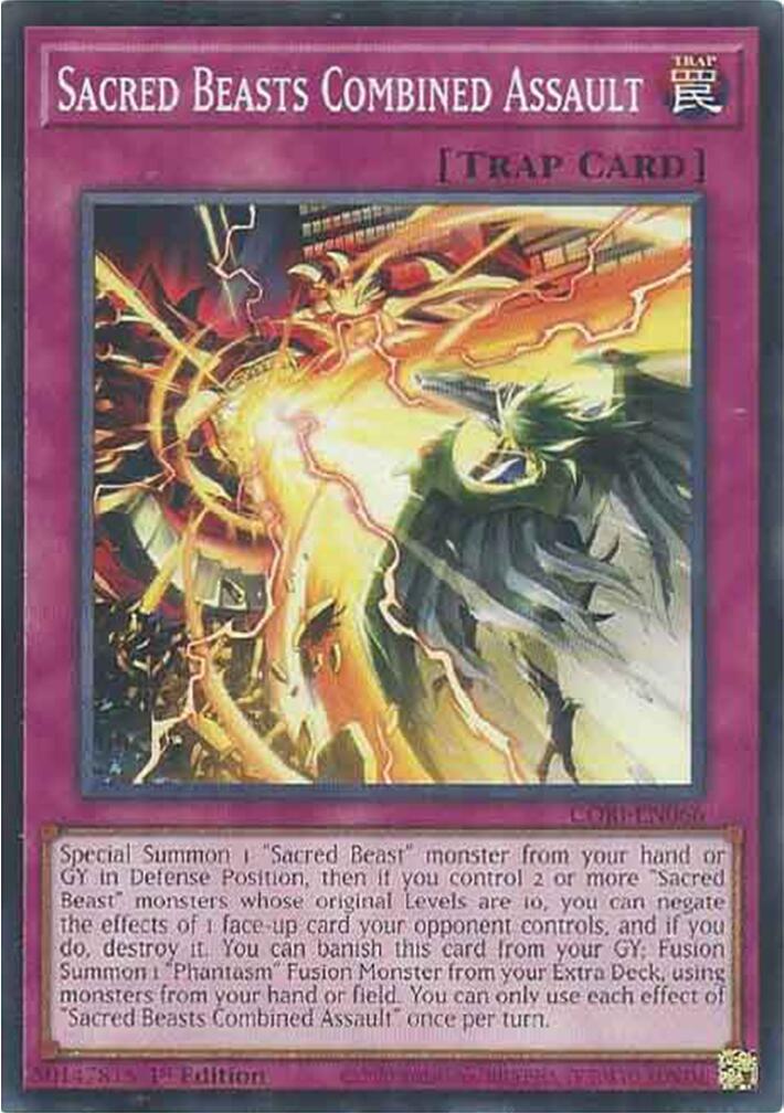 Sacred Beasts Combined Assault [CORI-EN066] Common | Exor Games Truro