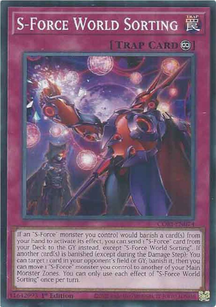 S-Force World Sorting [CORI-EN074] Common | Exor Games Truro
