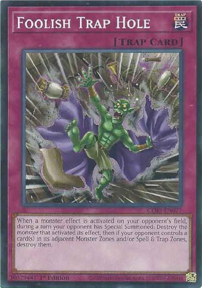 Foolish Trap Hole [CORI-EN077] Common | Exor Games Truro