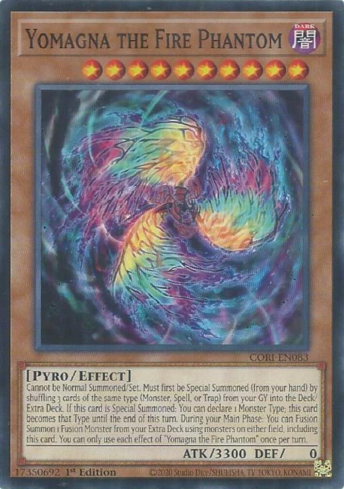 Yomagna the Fire Phantom [CORI-EN083] Common | Exor Games Truro