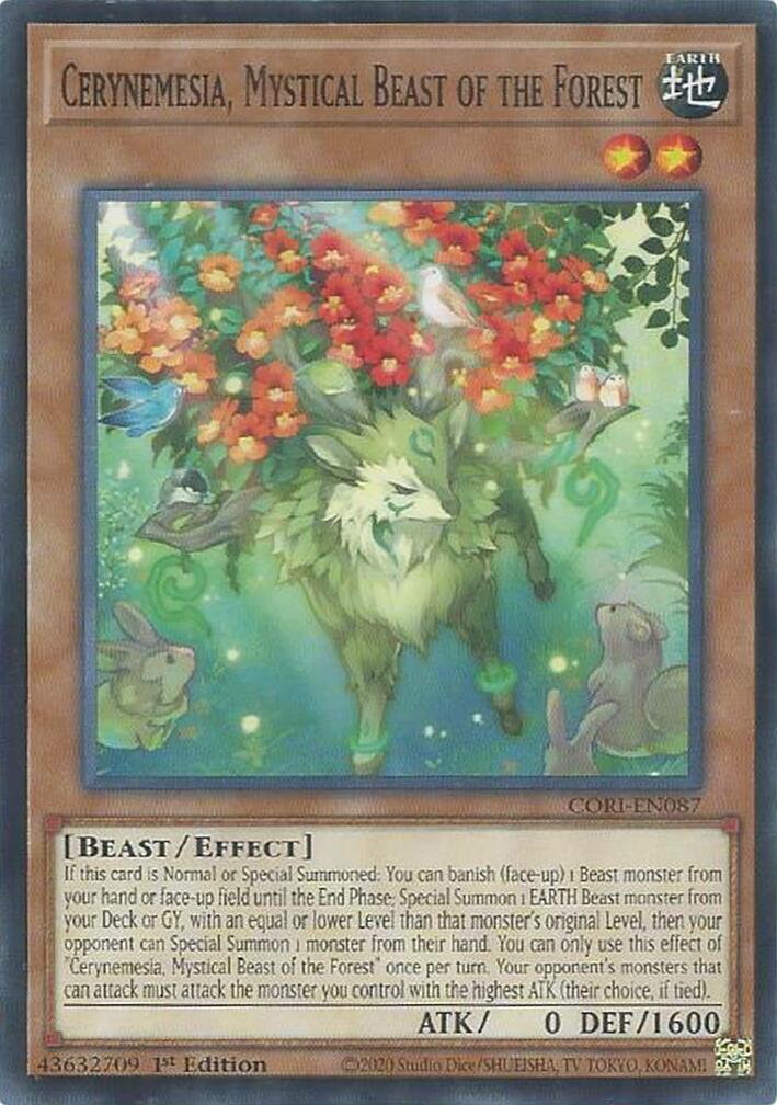 Cerynemesia, Mystical Beast of the Forest [CORI-EN087] Common | Exor Games Truro