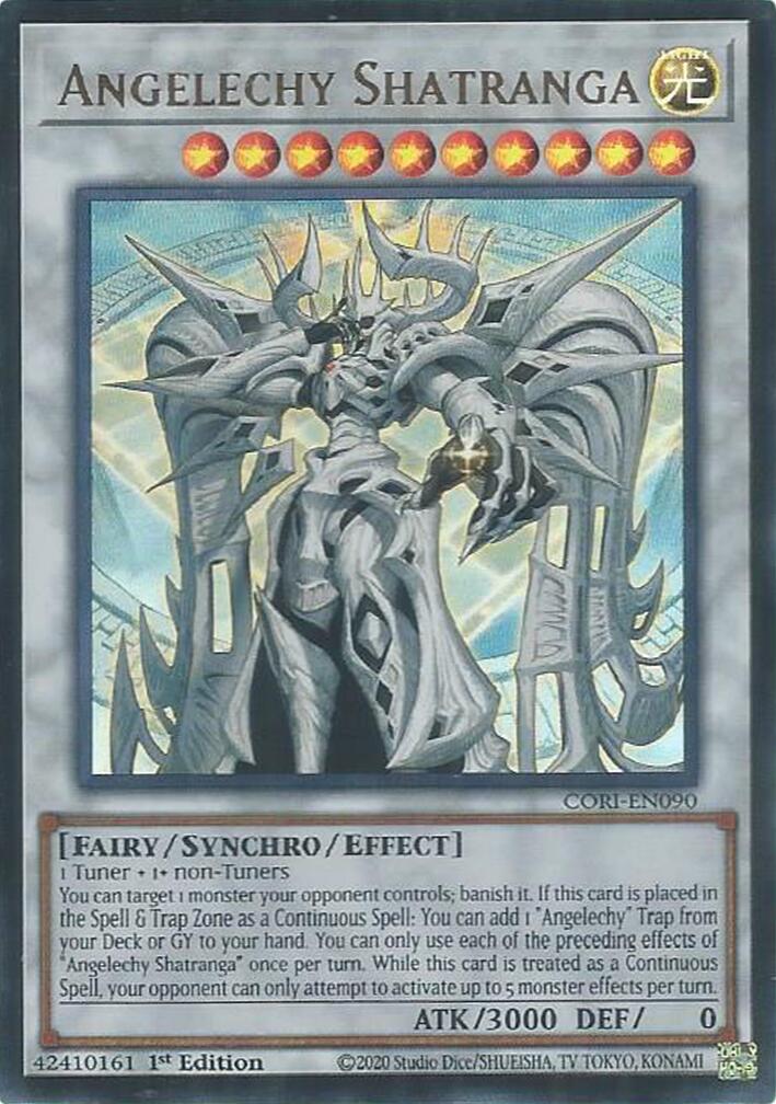 Angelechy Shatranga [CORI-EN090] Ultra Rare | Exor Games Truro