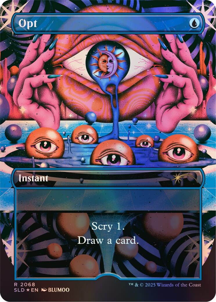 Opt (2068) (Rainbow Foil) [Secret Lair Drop Series] | Exor Games Truro