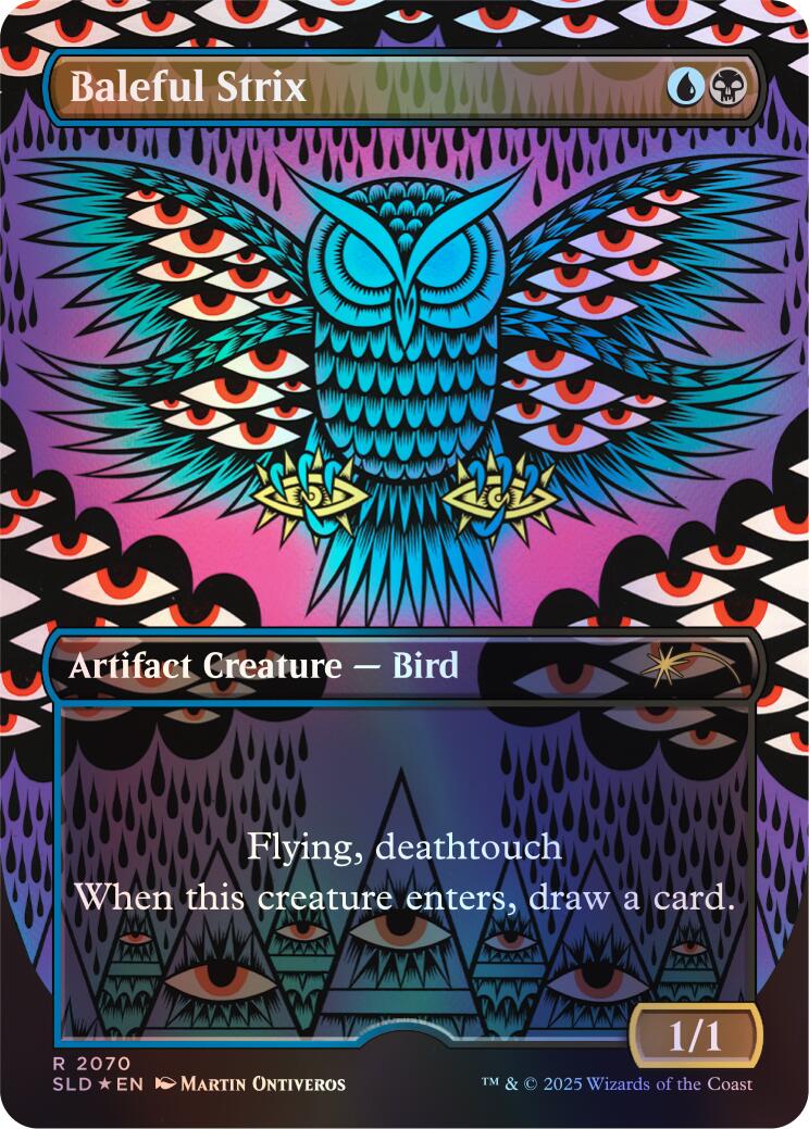 Baleful Strix (2070) (Rainbow Foil) [Secret Lair Drop Series] | Exor Games Truro