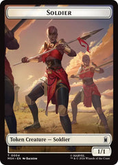 Soldier // Insect Double-Sided Token [Marvel Super Heroes Tokens] | Exor Games Truro