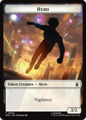 Hero // Robot Villain Double-Sided Token [Marvel Super Heroes Tokens] | Exor Games Truro
