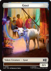 Goat // Construct Double-Sided Token [Marvel Super Heroes Commander Tokens] | Exor Games Truro