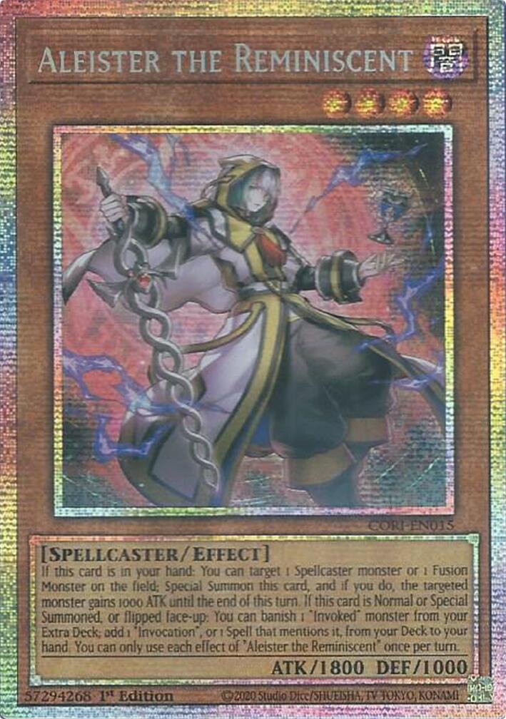 Aleister the Reminiscent (Starlight Rare) [CORI-EN015] Starlight Rare | Exor Games Truro
