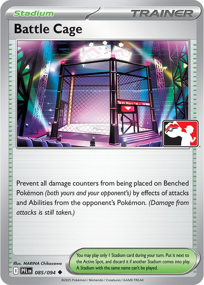 Battle Cage (085/094) [Prize Pack Series Nine] | Exor Games Truro
