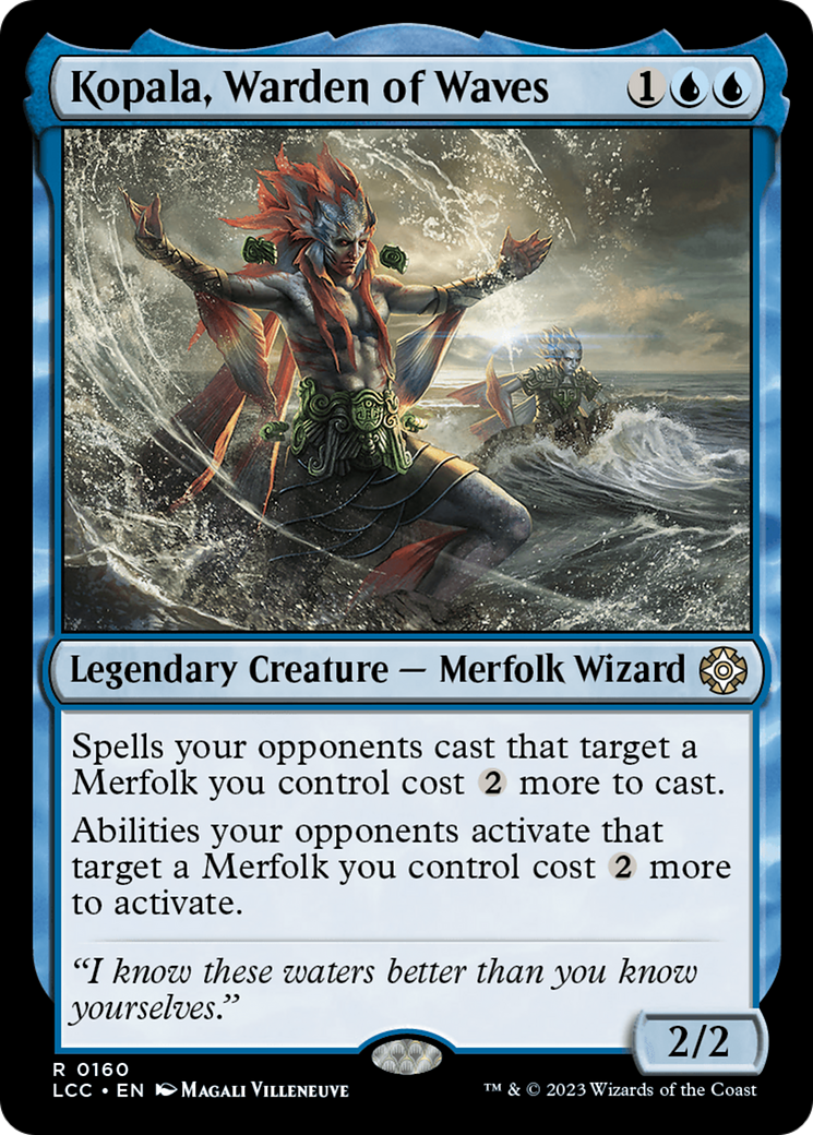 Kopala, Warden of Waves [The Lost Caverns of Ixalan Commander] | Exor Games Truro