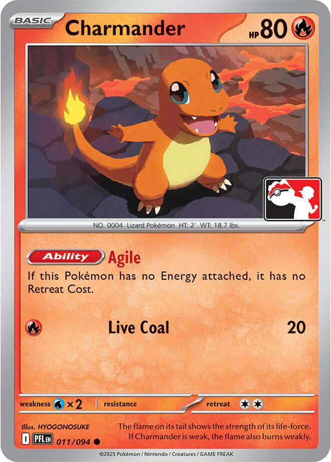 Charmander (011/094) [Prize Pack Series Nine] | Exor Games Truro