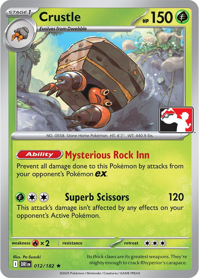 Crustle (012/182) [Prize Pack Series Nine] | Exor Games Truro