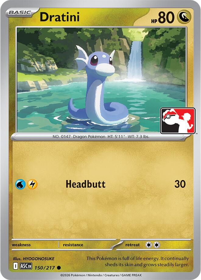 Dratini (150/217) [Prize Pack Series Nine] | Exor Games Truro