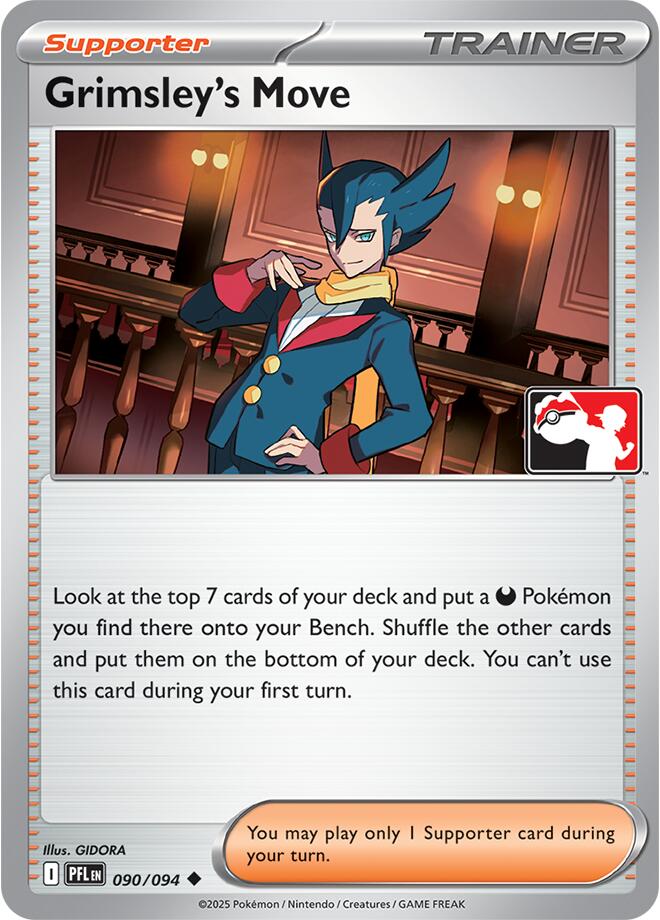 Grimsley's Move (090/094) [Prize Pack Series Nine] | Exor Games Truro