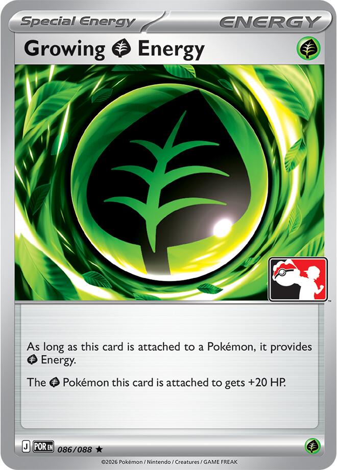 Growing Grass Energy (086/088) [Prize Pack Series Nine] | Exor Games Truro