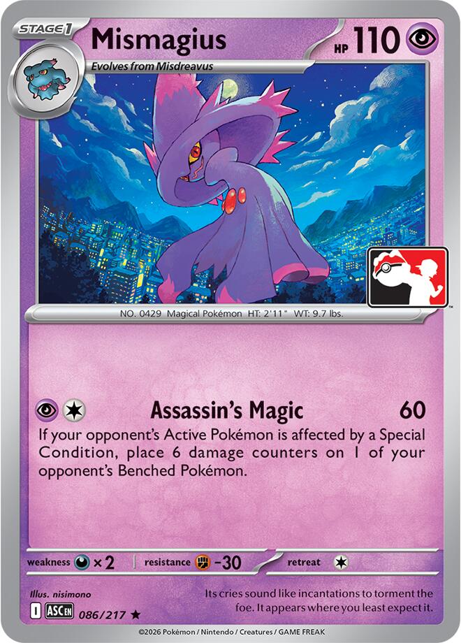 Mismagius (086/217) [Prize Pack Series Nine] | Exor Games Truro