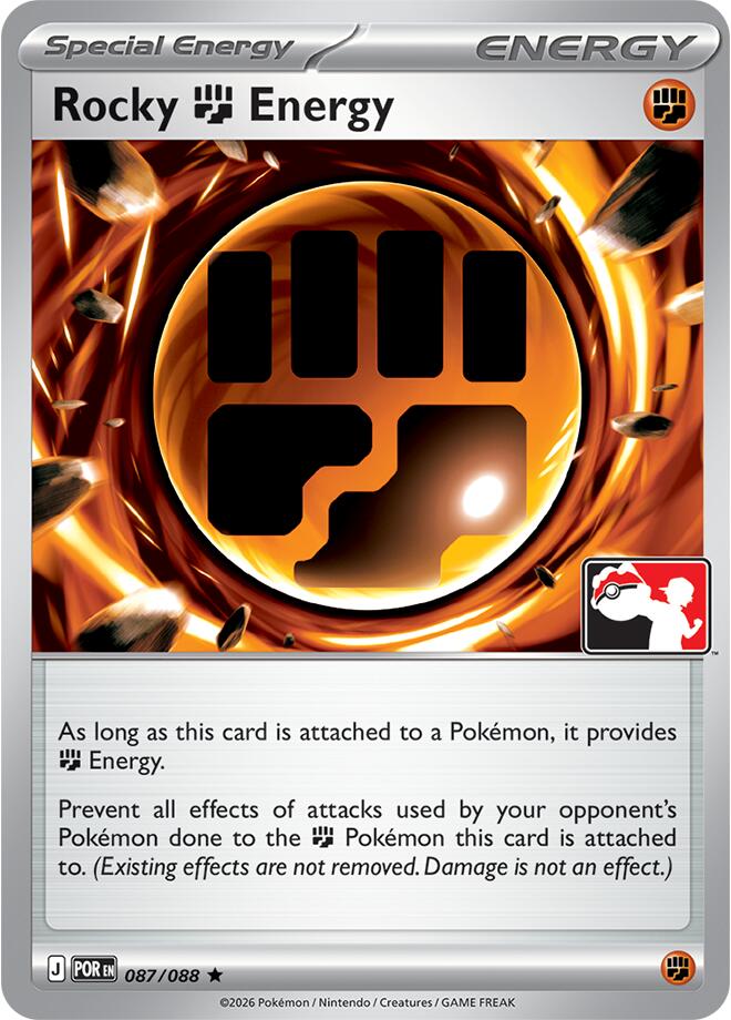Rocky Fighting Energy (087/088) [Prize Pack Series Nine] | Exor Games Truro